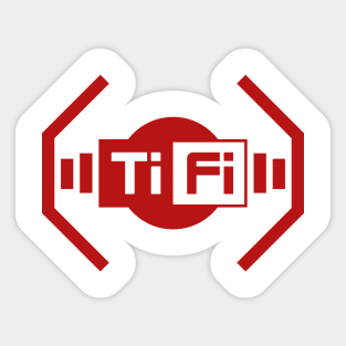 Galactic Wi-Fi Red Sticker